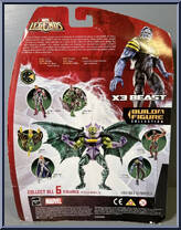 Beast (X3) from Marvel Legends - Annihilus Series manufactured by Hasbro [Back]