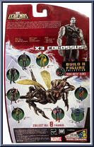 Colossus (X3) from Marvel Legends - Queen Brood Series manufactured by Hasbro [Back]