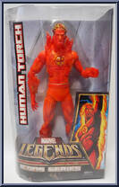 Human Torch from Marvel Legends - Icons - Series 6 manufactured by Hasbro [Front]