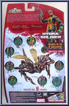 Hydra Soldier from Marvel Legends - Queen Brood Series manufactured by Hasbro [Back]
