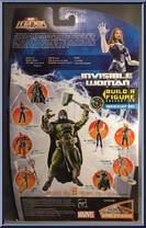 Invisible Woman from Marvel Legends - Ronan the Accuser Series manufactured by Hasbro [Back]