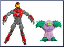 Ultimate Iron Man from Marvel Legends - Annihilus Series manufactured by Hasbro [Loose]