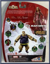 Jean Grey (X3 Dark Phoenix) from Marvel Legends - Blob Series manufactured by Hasbro [Back]
