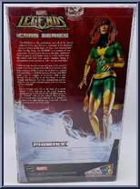 Phoenix (Green) from Marvel Legends - Icons - Series 8 manufactured by Hasbro [Back]