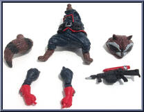 Rocket Raccoon [Build-A-Figure] from Marvel Legends - Rocket Raccoon Series manufactured by Hasbro [Loose]