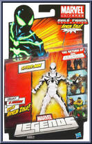 Spider-Man (White / Black) from Marvel Legends - Arnim Zola Series manufactured by Hasbro [Front]
