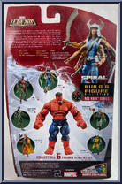 Spiral from Marvel Legends - Red Hulk Series manufactured by Hasbro [Back]