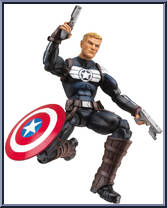 Commander Steve Rogers from Marvel Legends - Terrax Series manufactured by Hasbro [Loose]