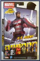 U.S. Agent from Marvel Legends - Epic Heroes manufactured by Hasbro [Back]