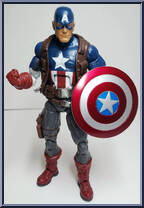 Ultimate Captain America from Marvel Legends - Hit Monkey Series manufactured by Hasbro [Loose]