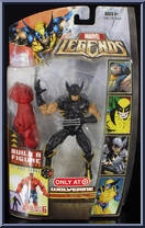 Wolverine (Black X-Force Costume) from Marvel Legends - Red Hulk Series manufactured by Hasbro [Front]