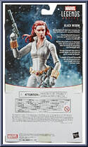 Black Widow (Deadly Origin) from Marvel Legends - Infinite Series - Exclusives manufactured by Hasbro [Back]