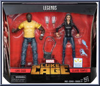 Luke Cage / Claire Temple from Marvel Legends - Infinite Series - Exclusives manufactured by Hasbro [Front]