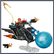 Cosmic Ghost Rider (with Space Cycle) from Marvel Legends - Infinite Series - Vehicles manufactured by Hasbro [Loose]