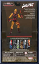 Daredevil (Yellow) from Marvel Legends - Infinite Series - Exclusives manufactured by Hasbro [Back]
