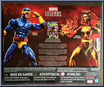 Dark Phoenix / Cyclops from Marvel Legends - Infinite Series - Exclusives manufactured by Hasbro [Back]