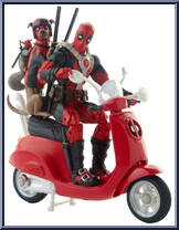 Deadpool Corps (Scooter / Dogpool / Squirrelpool) from Marvel Legends - Infinite Series - Vehicles manufactured by Hasbro [Loose]