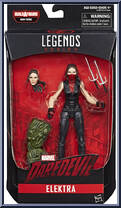 Elektra (Netflix) from Marvel Legends - Infinite Series - Man-Thing Series manufactured by Hasbro [Front]