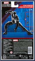 Future Foundation Spider-Man (Stealth Suit) from Marvel Legends - Infinite Series - Exclusives manufactured by Hasbro [Back]