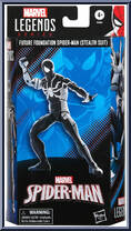 Future Foundation Spider-Man (Stealth Suit) from Marvel Legends - Infinite Series - Exclusives manufactured by Hasbro [Front]