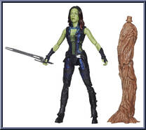Gamora from Marvel Legends - Infinite Series - Groot Series manufactured by Hasbro [Loose]