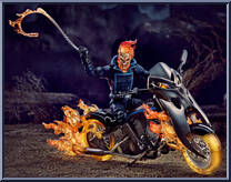 Ghost Rider Cycle from Marvel Legends - Infinite Series - Vehicles manufactured by Hasbro [Loose]