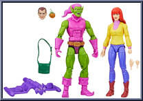 Green Goblin & Mary Jane Watson from Marvel Legends - Infinite Series - Exclusives manufactured by Hasbro [Loose]