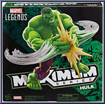 Hulk from Marvel Legends - Infinite Series - Maximum Series manufactured by Hasbro [Back]