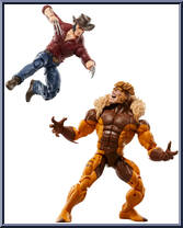 Logan / Sabretooth from Marvel Legends - Infinite Series - Multi-Packs manufactured by Hasbro [Loose]