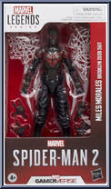 Miles Morales (Brooklyn 2099 Suit) (Gamerverse) from Marvel Legends - Infinite Series - Spider-Man 2 manufactured by Hasbro [Front]