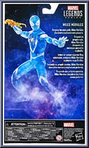 Miles Morales (Transluscent) (Gamerverse) from Marvel Legends - Infinite Series - Exclusives manufactured by Hasbro [Back]