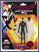 Miles Morales from Marvel Legends - Infinite Series - Spider-Man - Across the Spider-Verse manufactured by Hasbro [Front]