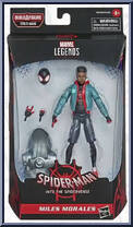 Miles Morales from Marvel Legends - Infinite Series - Stilt-Man Series manufactured by Hasbro [Front]