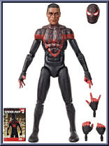 Miles Morales (Ultimate Spider-Man) from Marvel Legends - Infinite Series - Comic Accessories manufactured by Hasbro [Loose]