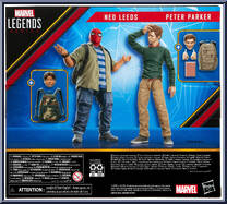 Ned Leeds / Peter Parker from Marvel Legends - Infinite Series - Exclusives manufactured by Hasbro [Back]