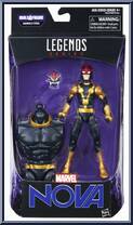 Nova from Marvel Legends - Infinite Series - Titus Series manufactured by Hasbro [Front]