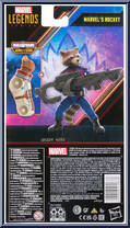 Rocket from Marvel Legends - Infinite Series - Cosmo Series manufactured by Hasbro [Back]