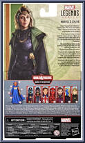 Sylvie from Marvel Legends - Infinite Series - Watcher Series manufactured by Hasbro [Back]