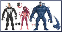 Venom / Riot / Agony from Marvel Legends - Infinite Series - Exclusives manufactured by Hasbro [Loose]