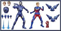 Captain Marvel (Rescue Armor) from Marvel Legends - Infinity Saga - Avengers - Endgame manufactured by Hasbro [Loose]