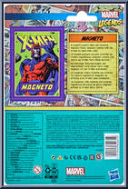 Magneto from Marvel Legends - Retro - Basic Series manufactured by Hasbro [Back]