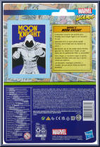Moon Knight from Marvel Legends - Retro - Basic Series manufactured by Hasbro [Back]