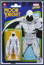 Moon Knight from Marvel Legends - Retro - Basic Series manufactured by Hasbro [Front]