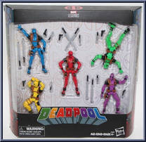 Deadpool Rainbow Squad from Marvel Legends Series - Box Sets manufactured by Hasbro [Front]