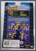 Cable from Marvel Legends - Series  6 manufactured by Toy Biz [Back]