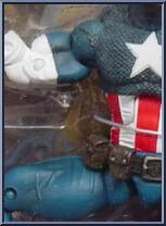 Captain America (Ultimate) from Marvel Legends - Series  8 manufactured by Toy Biz [Loose]