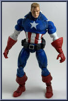 Captain America vs Baron Strucker from Marvel Legends - Face Off Sets - Series 1 manufactured by Toy Biz [Loose]