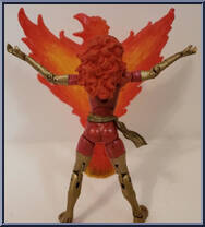 Dark Phoenix (Red Uniform) from Marvel Legends - Series  6 manufactured by Toy Biz [Loose]