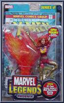 Dark Phoenix (Red Uniform) from Marvel Legends - Series  6 manufactured by Toy Biz [Front]