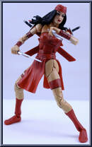 Elektra from Marvel Legends - Series  4 manufactured by Toy Biz [Loose]